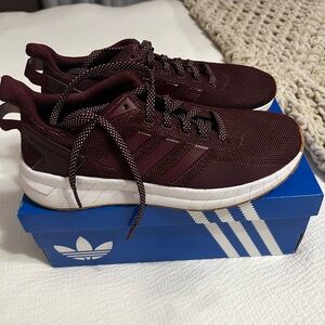 Adidas Women's Burgundy Athletic Shoes